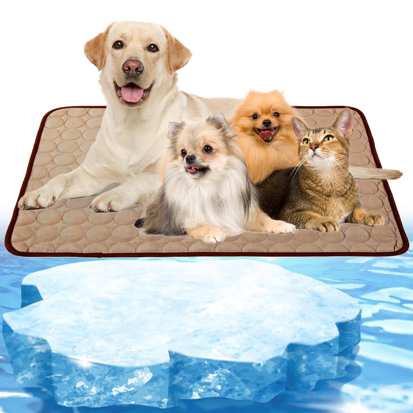 Self-Cooling Pet Mat for Dogs & Cats