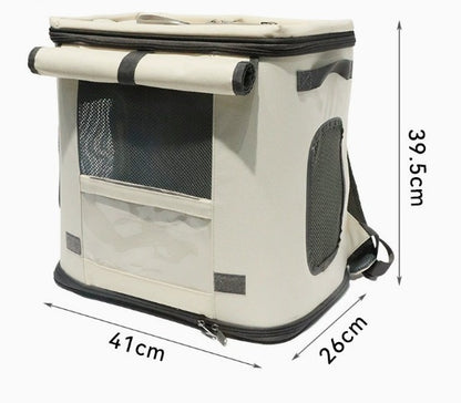 Pet Carrier Backpack for Travel and Outdoor Adventures
