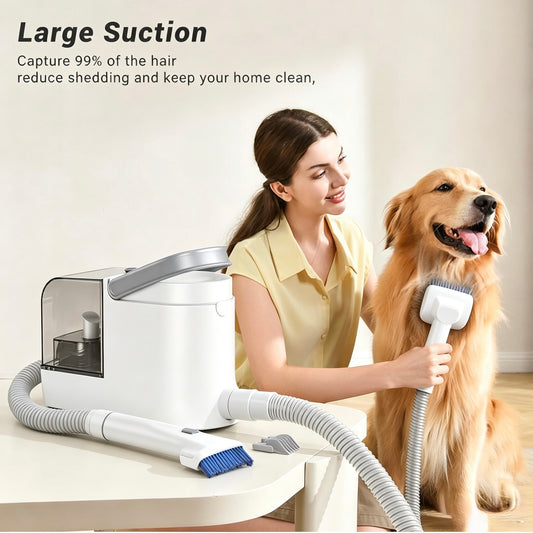 FurFree Ultra 6-in-1 Pet Grooming Vacuum Kit
