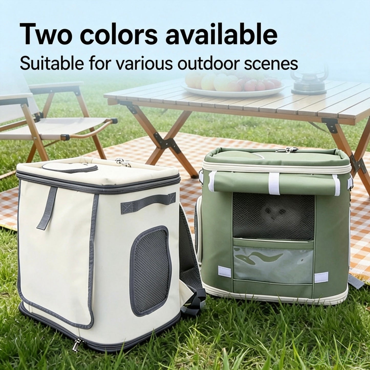 Pet Carrier Backpack for Travel and Outdoor Adventures