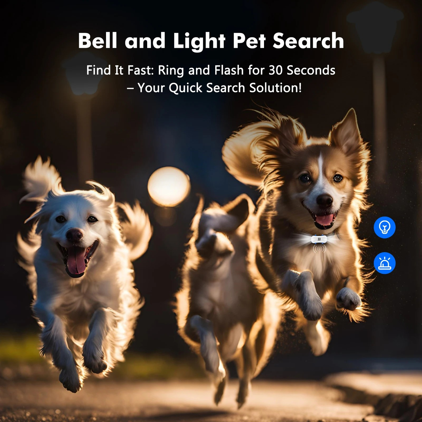 Waterproof Pet GPS Tracker with Real-Time Positioning